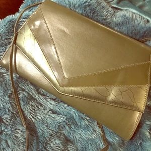 Vintage olive green handbag